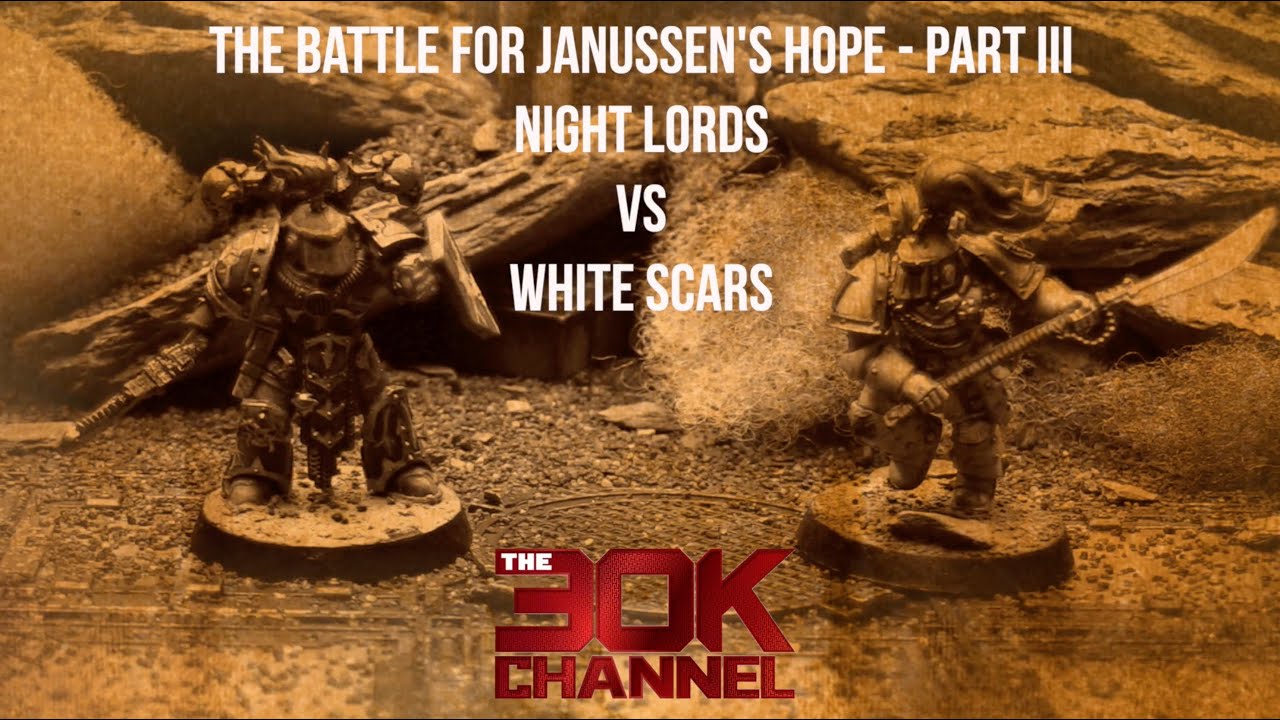 THE BATTLE FOR JANUSSENS'S HOPE - GAME 3 of 3
