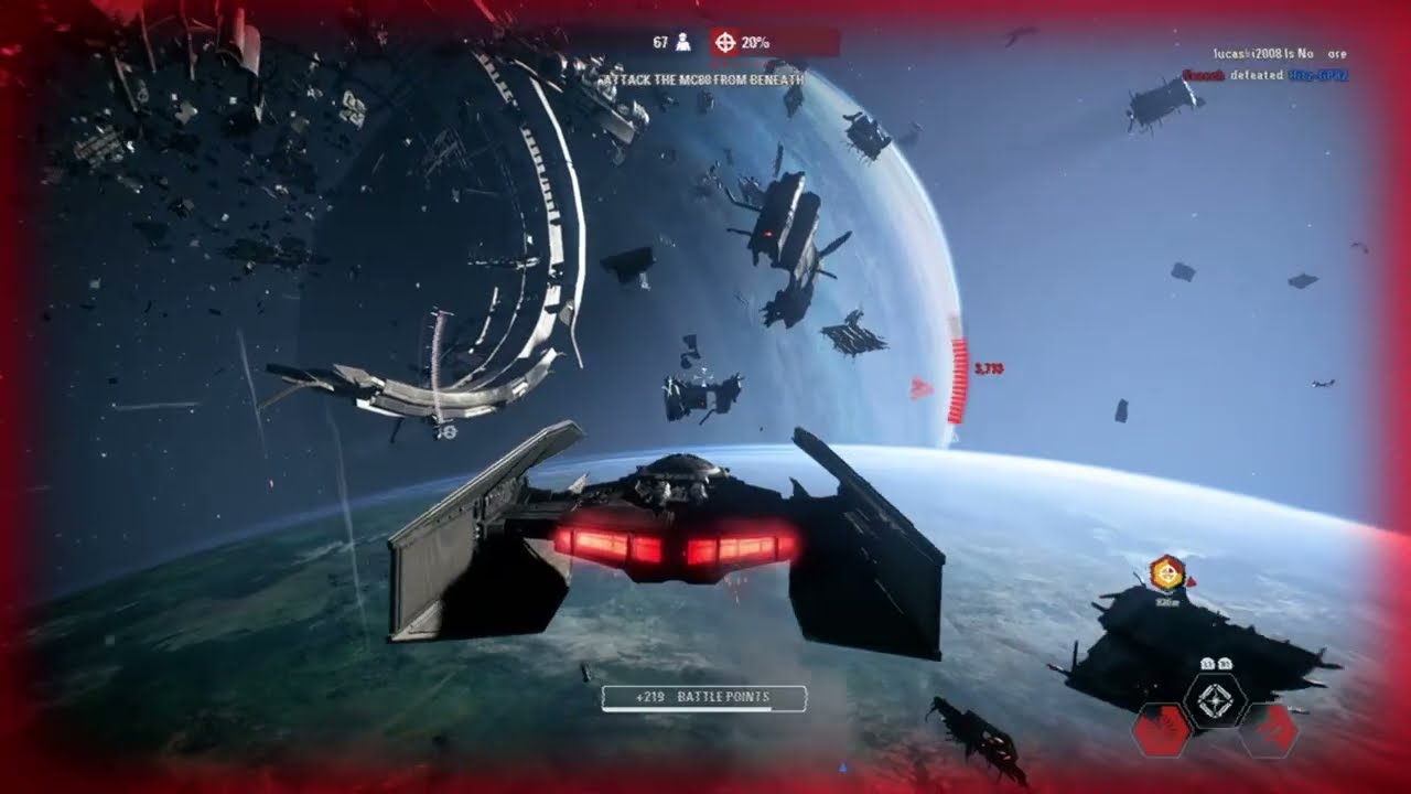 Star Wars Battlefront 2: Starfighter Assault Gameplay (Endor)