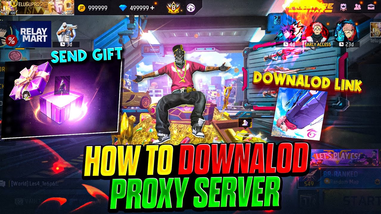 How To Download Proxy Server In Free Fire 💯😱🔥 | Free Fire Proxy Server | Proxy Server Free Fire