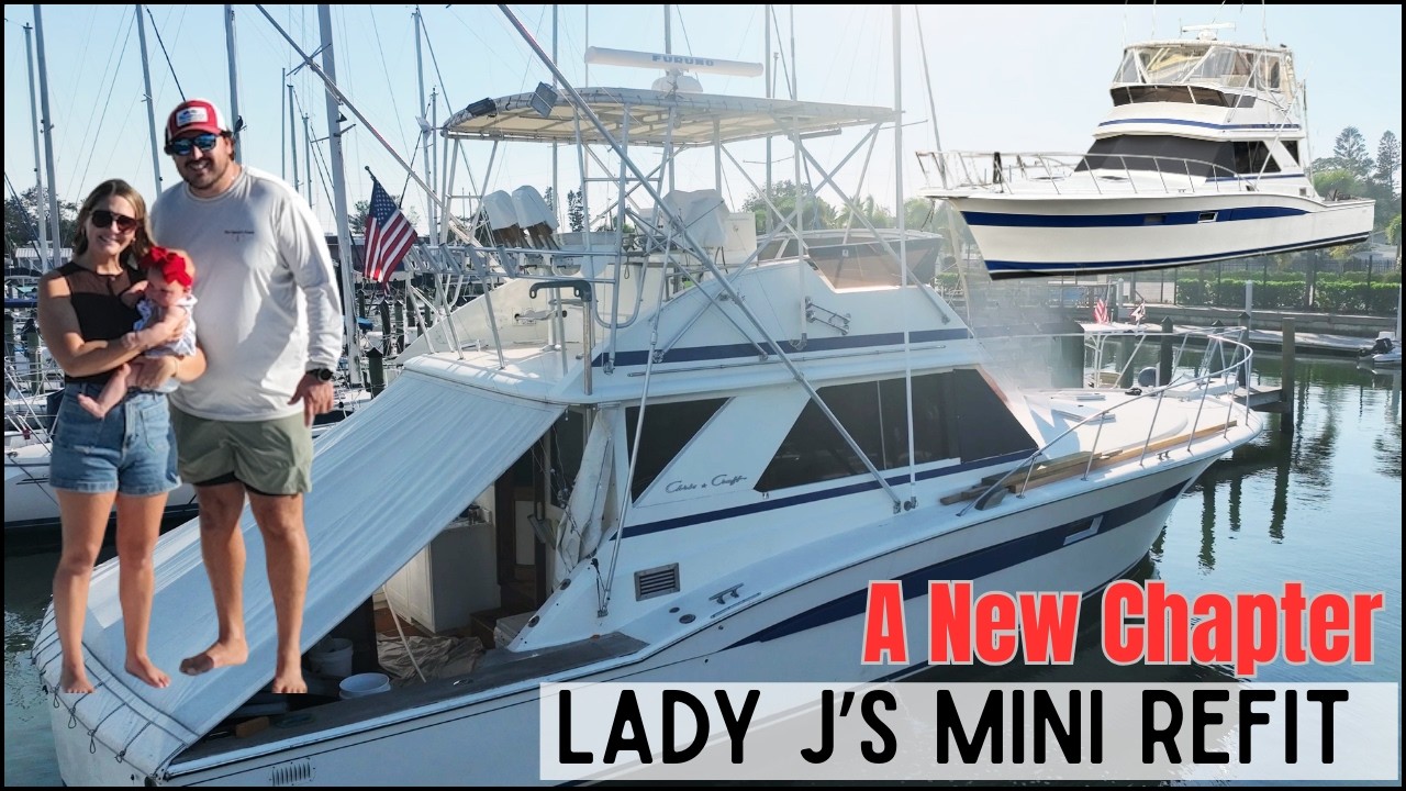 Mini Refit on Our 1979 Chris Craft 45 Tournament Fisherman (1 of Only 82!)