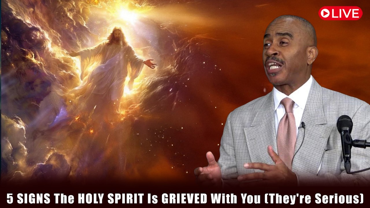 5 SIGNS The HOLY SPIRIT Is GRIEVED With You (They're Serious) | Pastor Gino Jennings