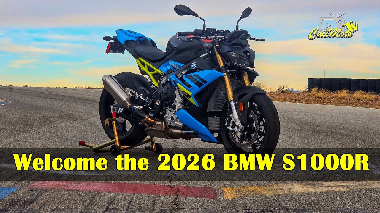 Taking Delivery of the all new 2026 BMW S1000R