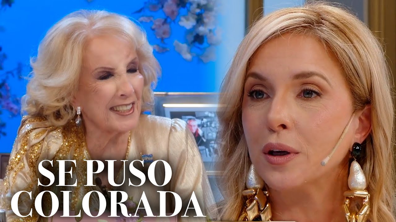 Mirtha se SONROJÓ con el ELOGIO de Carla Peterson sobre su INSPIRACIÓN para elegir la actuación