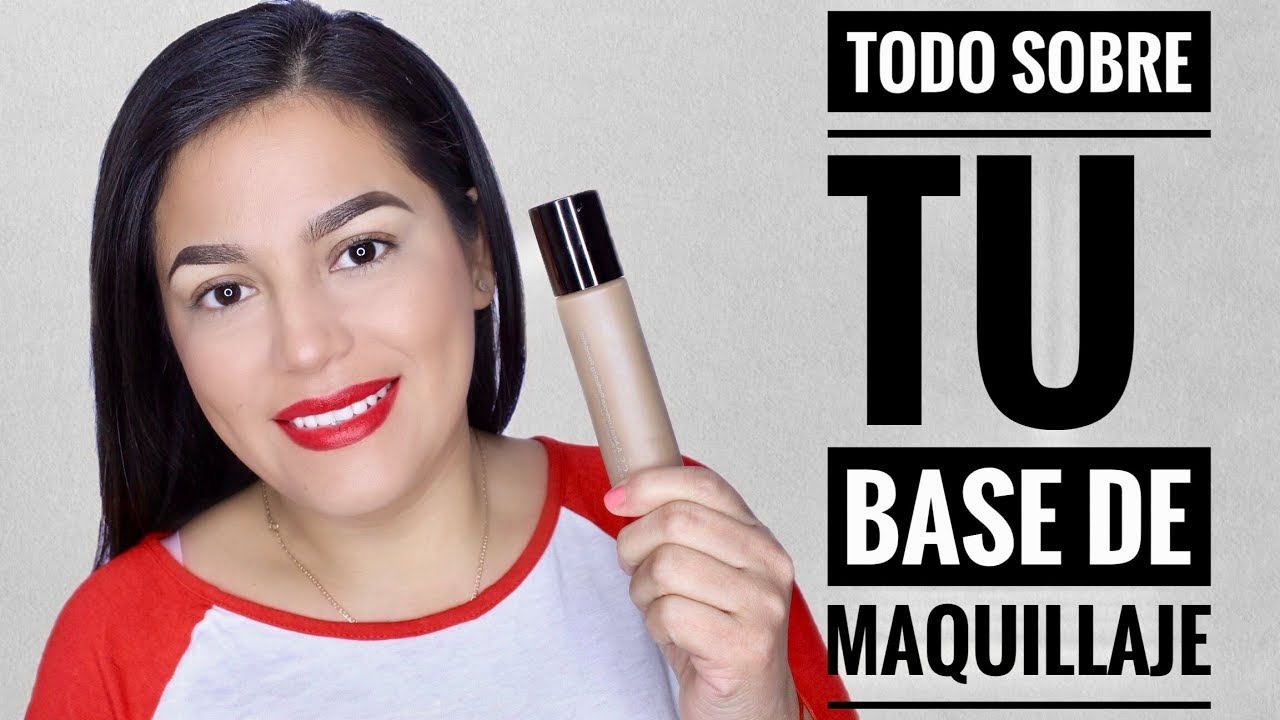 Aplica BASE de MAQUILLAJE CORRECTAMENTE paso a paso (principiantes)