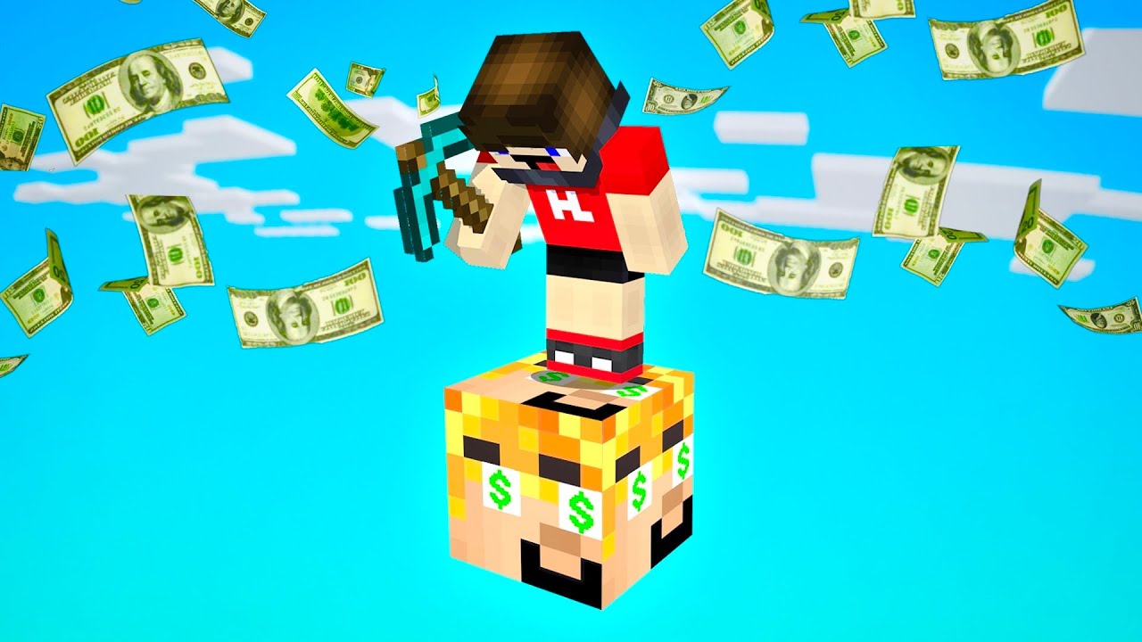 Minecraft ale na 1 MILIONÁŘSKÉM Blocku