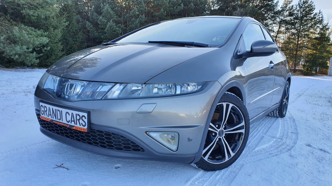 Honda Civic VIII UFO 2006 1.8 i-VTEC 140KM EXECUTIVE Prezentacja Samochodu