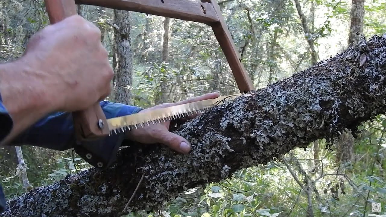 Shelter tarp - Manage wood for fire | Refugio Tarp - Gestionar leña para fuego