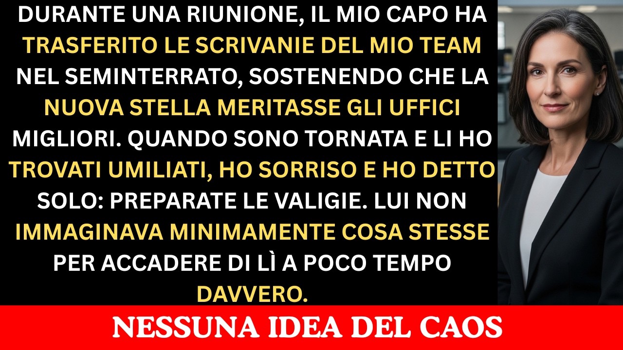 Il Mio Capo Ha Cacciato il Mio Team per la Sua Assunzione “Perfetta” Ma Non Sapeva