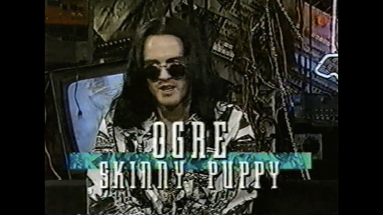 Skinny Puppy's Ogre - Interview (1992 Request Video)