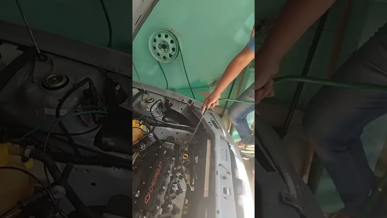 como lavar o motor do seu carro