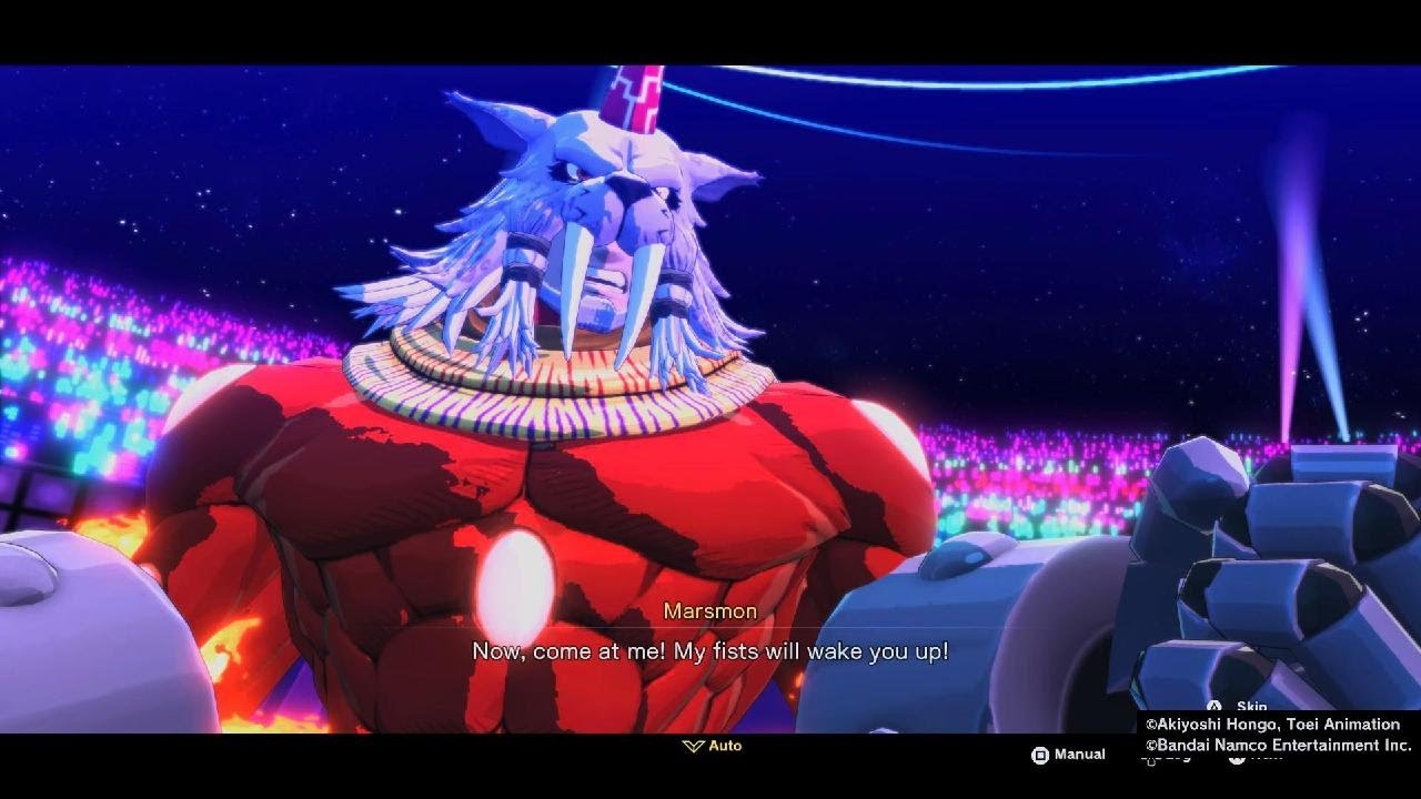 Digimon Story Time Stranger: GrapLeomon digivolves into Marsmon