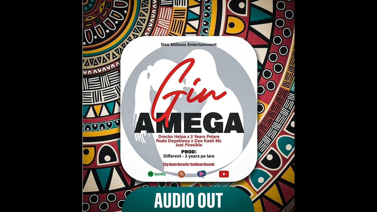 GIN AMEGA-DON MILLIONS ENTERTAINMENT/CITY BEATS RECORDS &KARIBEAN REKORDZ