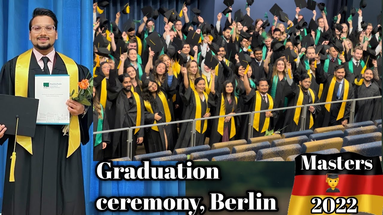 My Graduation ceremony 2022 Berlin, Germany