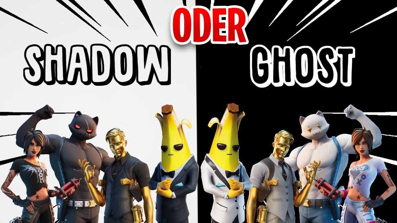Team SHADOW oder GHOST? Ich helfe dir bei der Entscheidung! - Fortnite