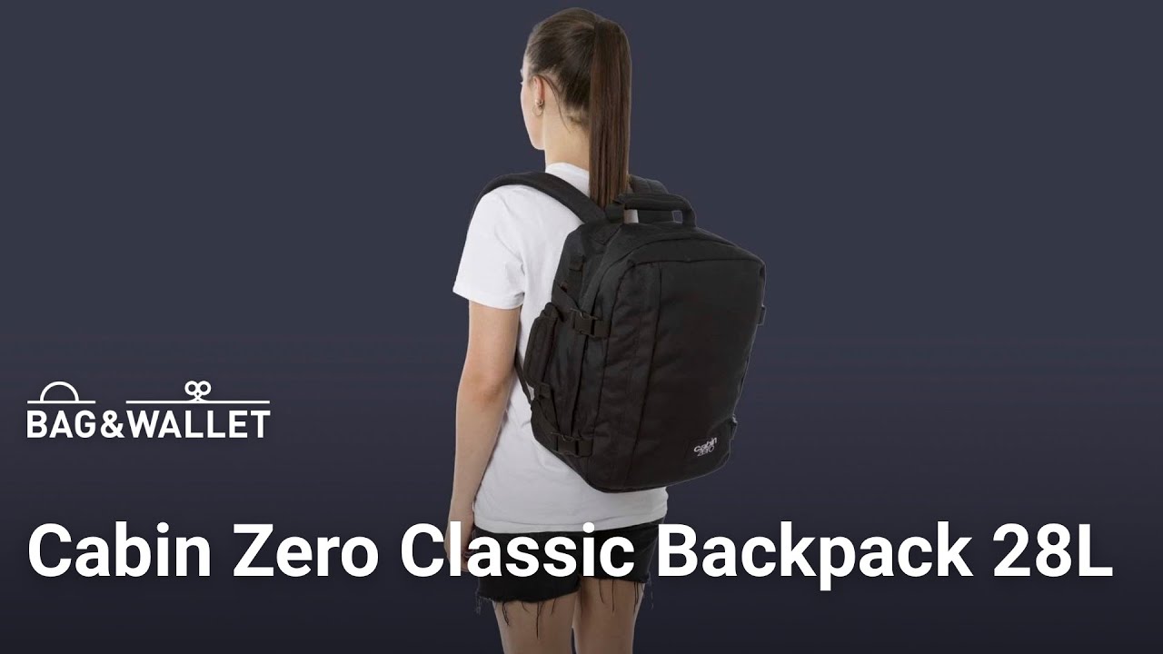 Обзор рюкзака для путешествий и самолета Cabin Zero Classic Backpack 28L