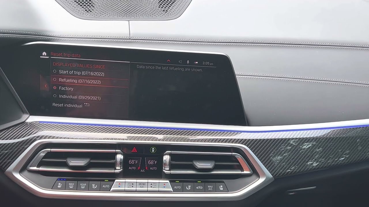 Master Your BMW: Resetting Trip Data in iDrive 7 Made Easy!