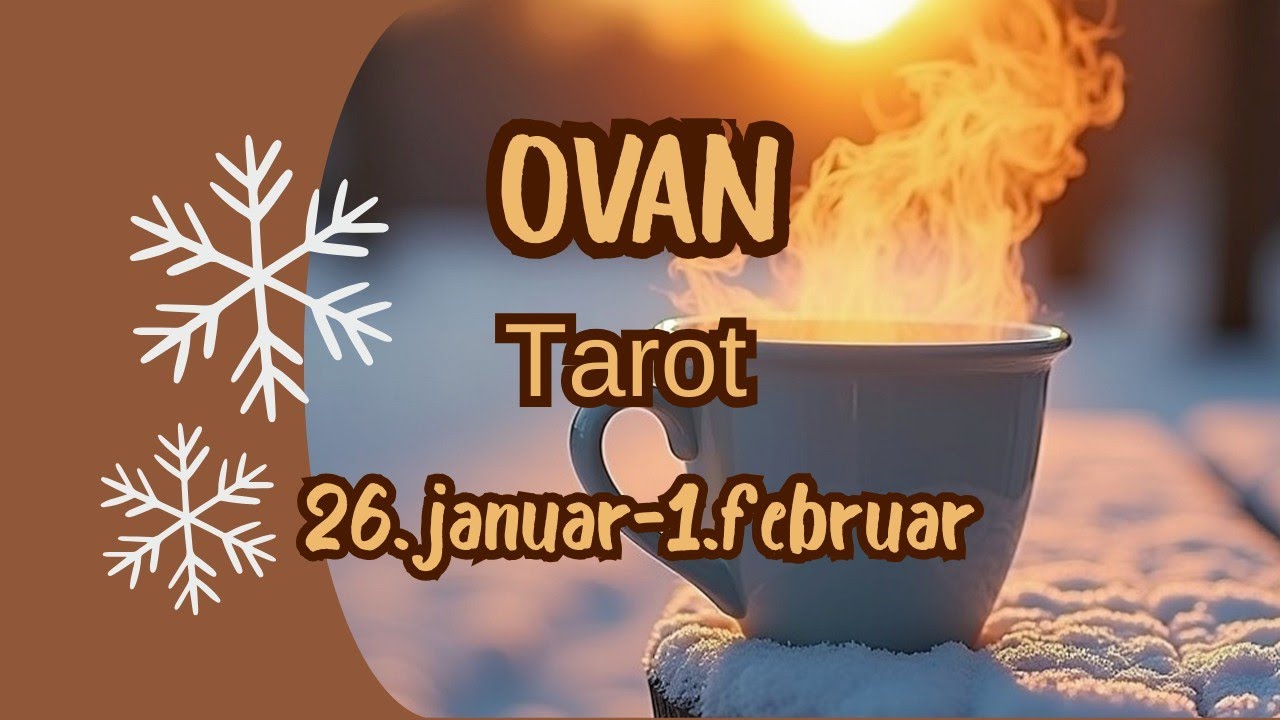 OVAN ♈ Uzalud čekate, nema ništa od te priče🤍 26.JANUAR-1.FEBRUAR TAROT