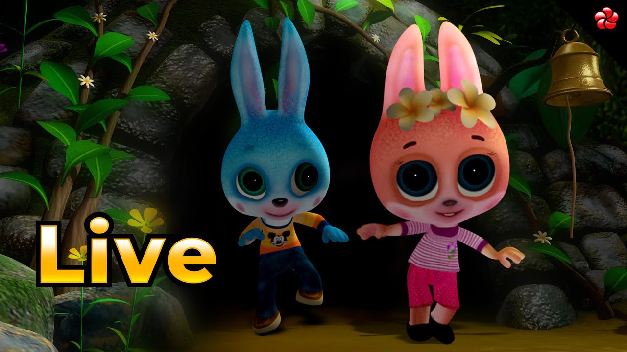 🔴 LIVE STREAM 🐰 Sing & Learn with Banu & Bablu! 🐻 1.5 Hours LIVE