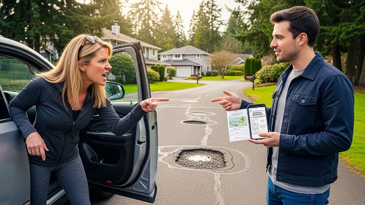I Found Out My Inheritance Includes The Road Every HOA Member Uses To Get Home Daily