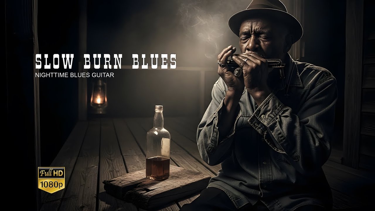Midnight Ghost Blues 👻🌙 Whiskey & Harmonica After Midnight