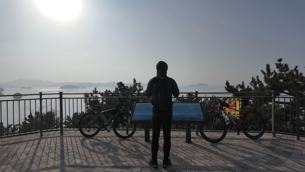 26년 1월 18일 도산면-고성 해안길 자전거라이딩 38km 