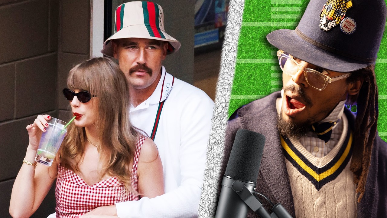 Taylor Swift and Travis Kelce's Us Open outfits got Cam Newton laughing