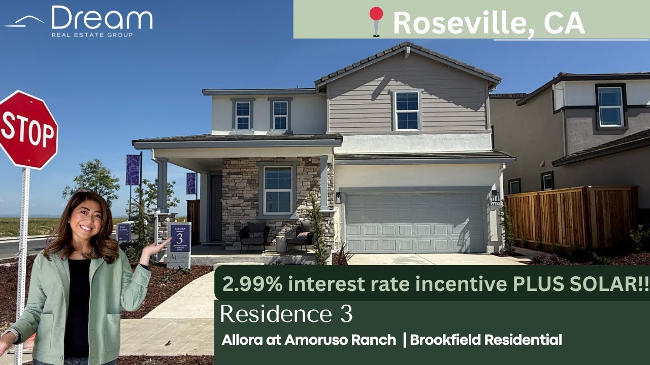 Inside the Stunning Residence Three Model in Roseville’s Newest Community | Allora at Amoruso Ranch