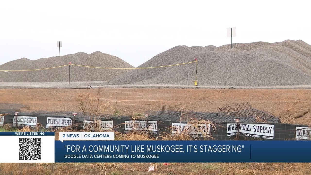 'Big deal for Muskogee': Google announces 2 data centers in Muskogee Co.