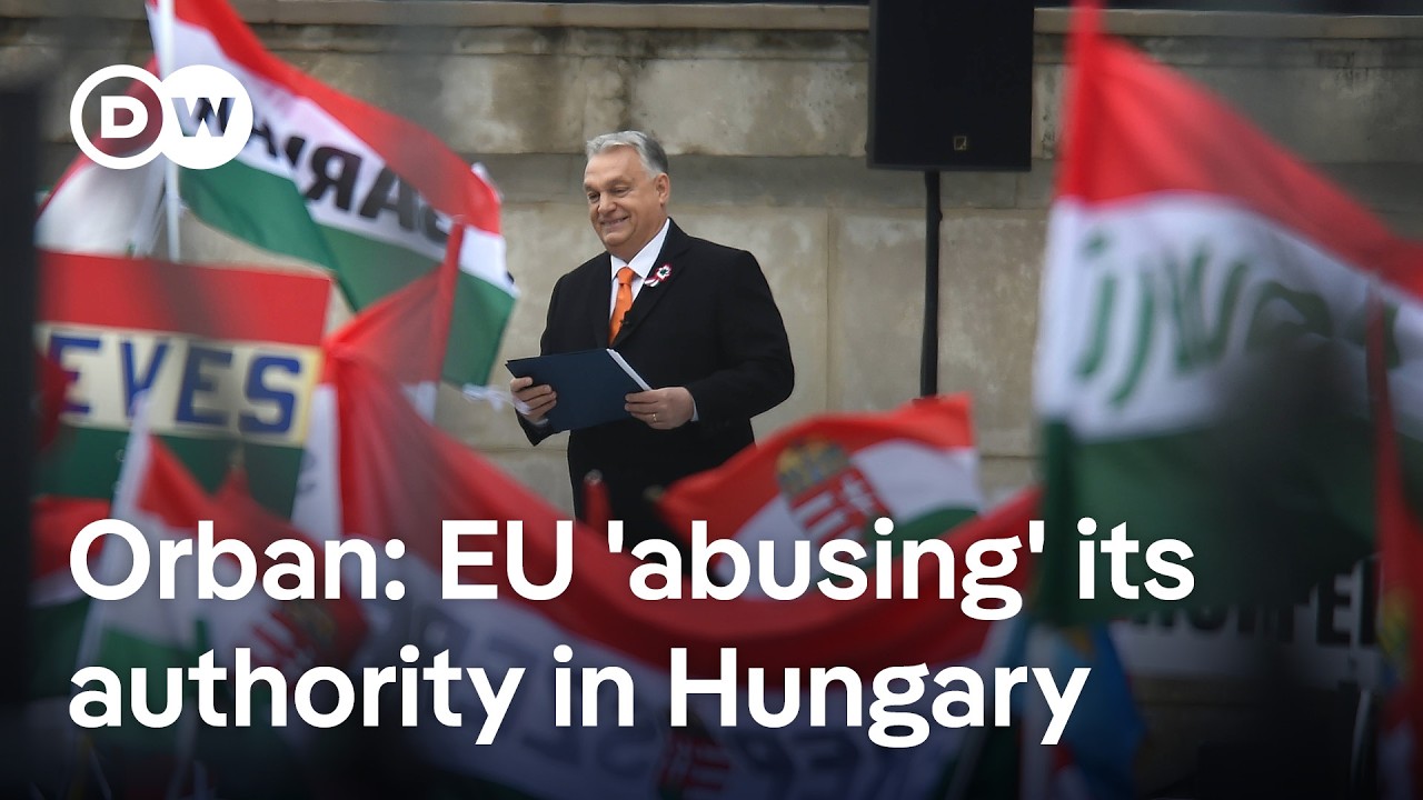 Orban accuses the EU of abusing its power in fiery speech commemorating Hungary’s Independence Day