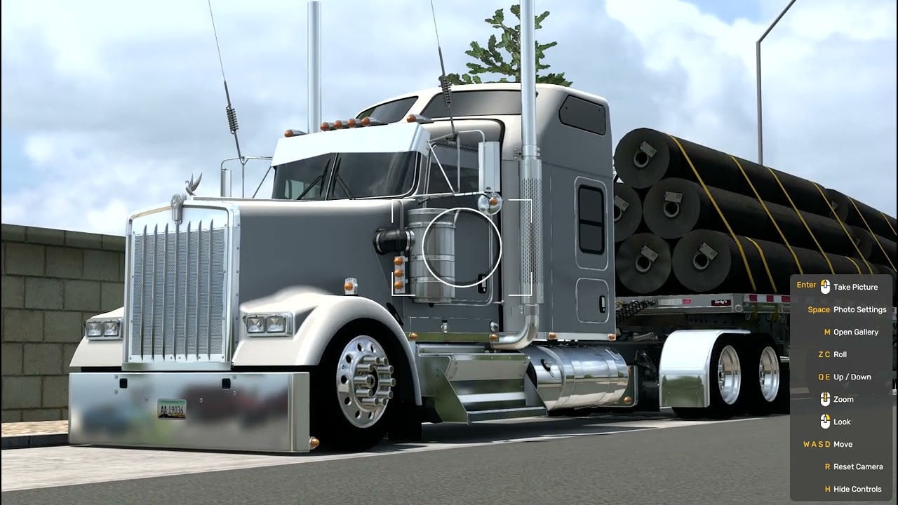 American Truck Simulator Jasper's W900 Walk around