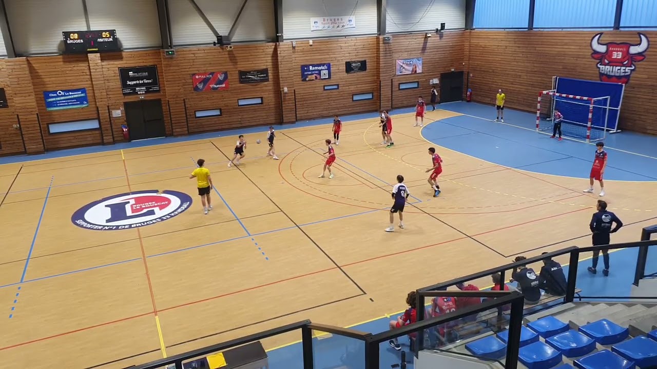 Bruges Pessac 1ère mi tps