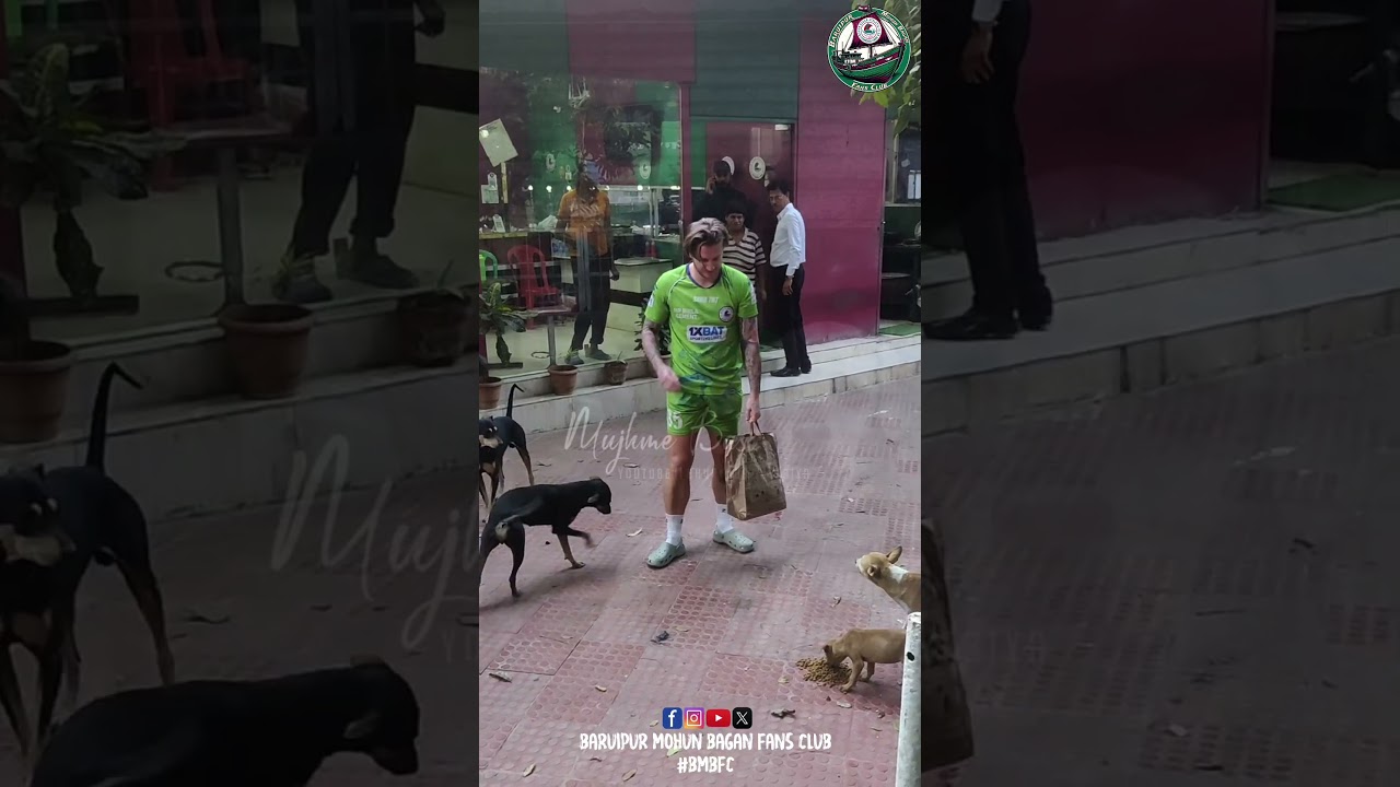 Jason Cummings - The man with golden heart ❤️  #mohunbagan #isl #jason #cummings #joker