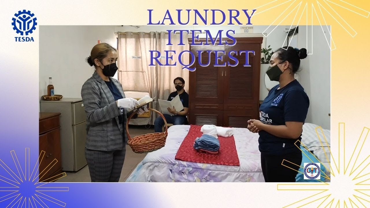 LAUNDRY GUEST REQUEST SERVICE (pick up & delivering)