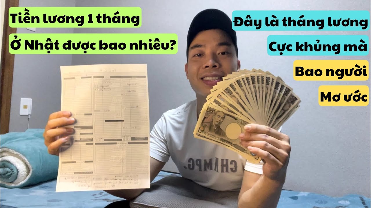 535 | Đi Nhận Tiền Lương 1 Tháng Làm Việc Ở Nhật | Đây Là Tháng Lương Mơ Ước Của Bao Người | Đức Thư