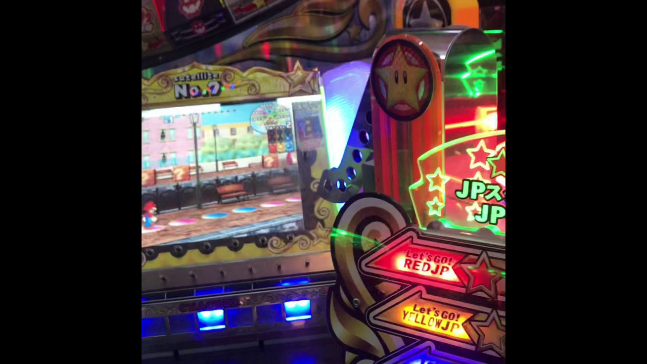 Mario Japanese Coin Pusher Coin Game - Going for Jackpot - Beware Long Video