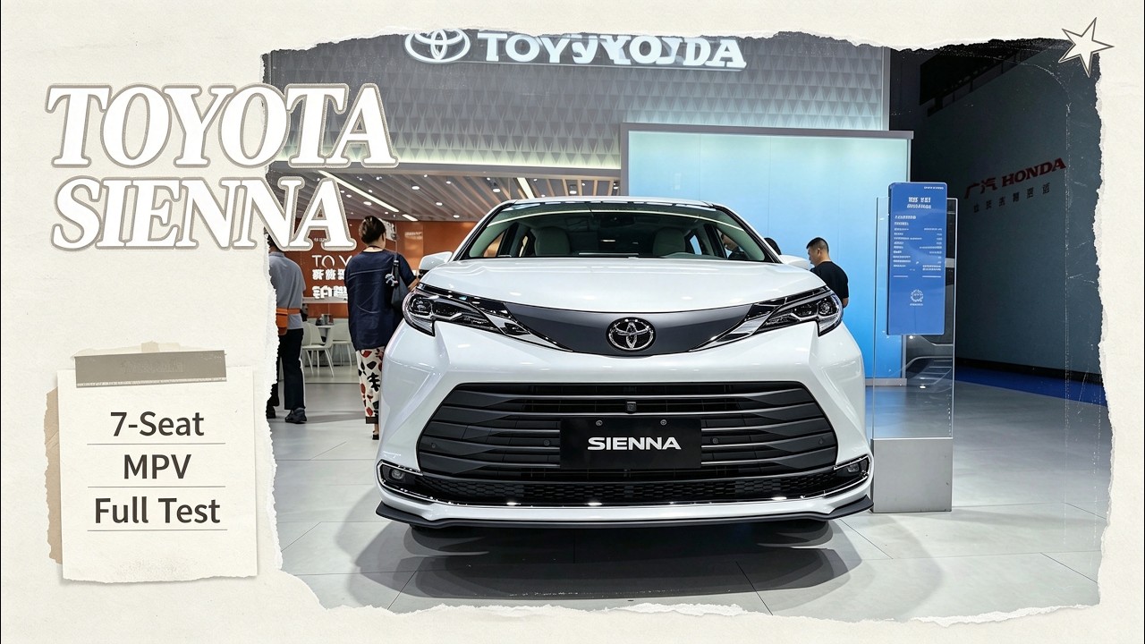 All New 2027 Toyota Sienna HEV Exterior And Interior - Chengdu Auto Show 2026 | 4K