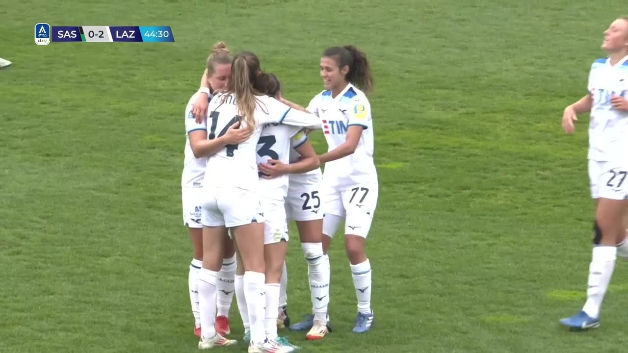 Sassuolo-Lazio 0-2 | Le Bihan e Goldoni firmano la vittoria biancoceleste | #SerieAfemminile eBay