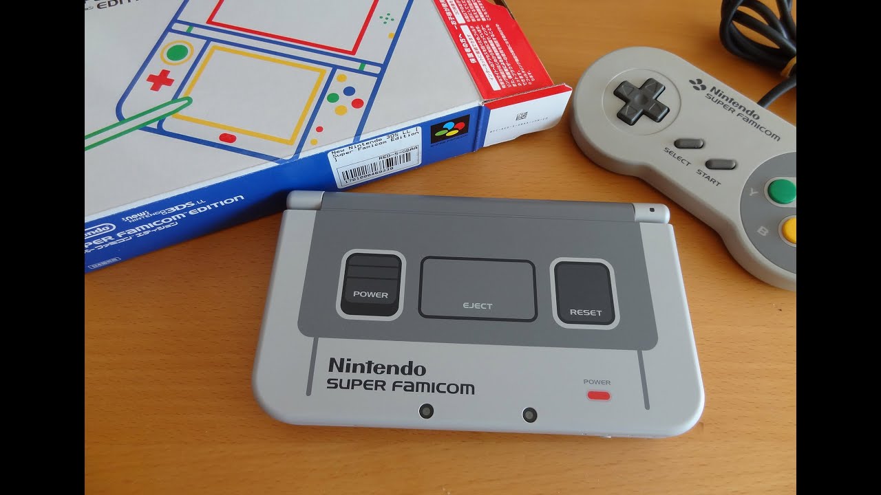 New 3ds LL Super Famicom Edition. Unboxing y primer vistazo