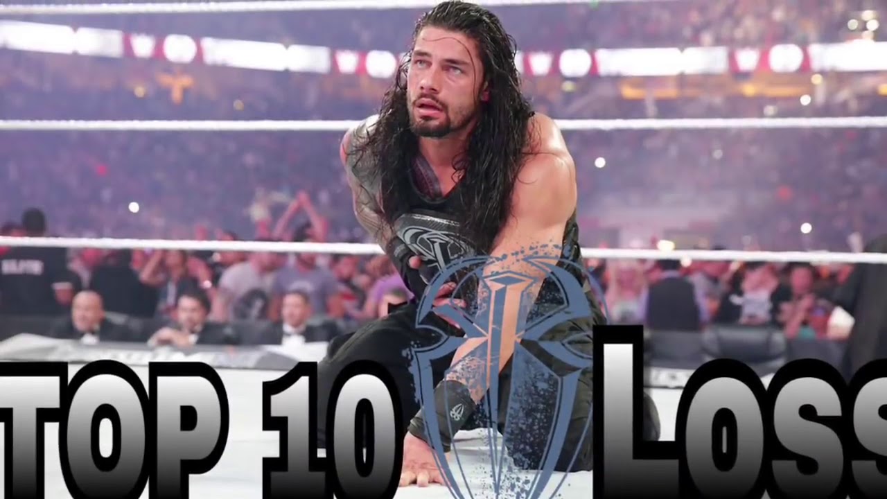 Top 10 Roman reigns Biggest loss match's....