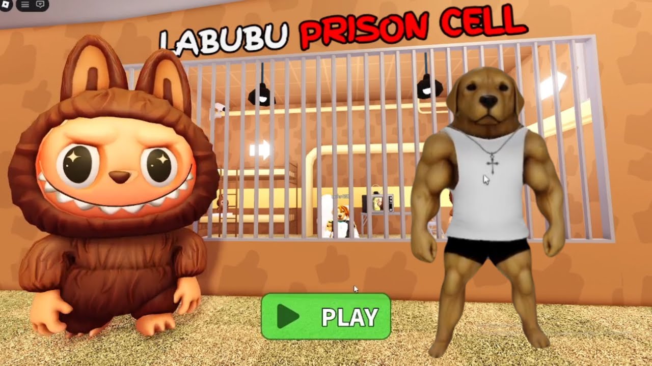 LABUBU ESCAPES PRISON 😱🏃&zwj;♂️ | Roblox Obby Adventure