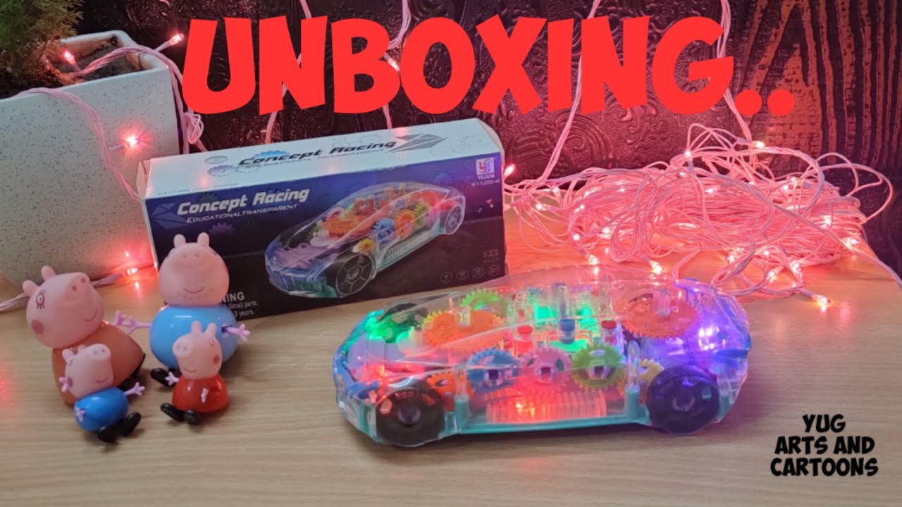 UNBOXING Yug's new toy car/Concept Racing Car.