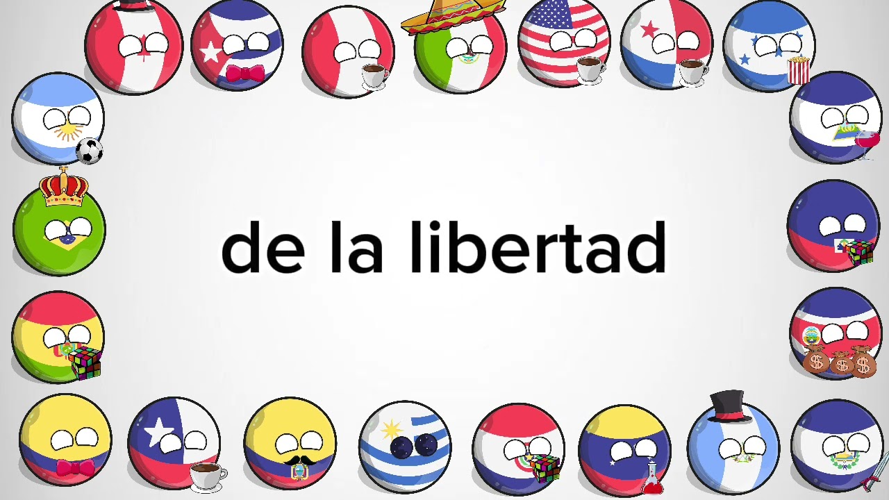 El himno de Am&eacute;rica 🇦🇷🇧🇷🇧🇴🇨🇴🇨🇱🇪🇨