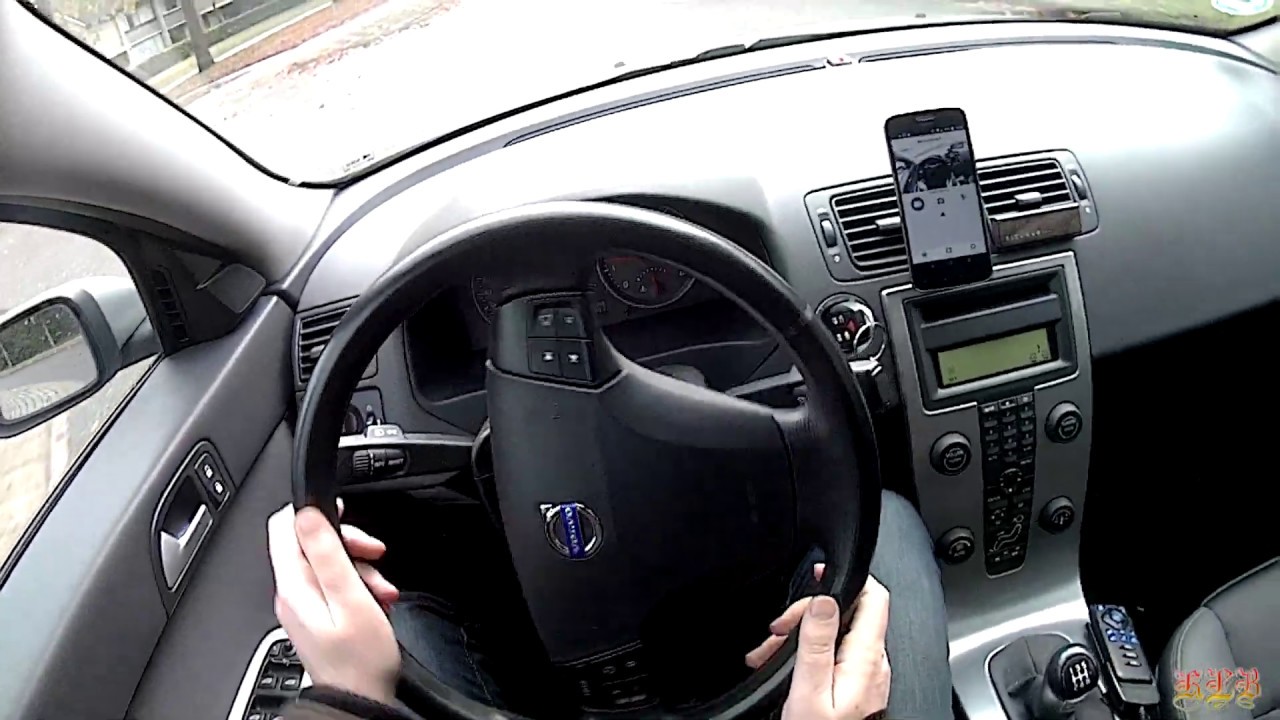 2007 Volvo s40 2.4 POV DRIVING