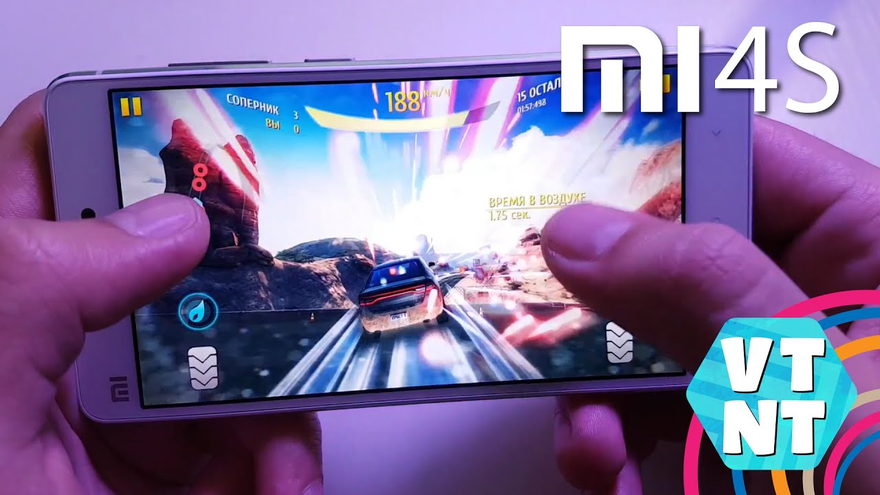 Xiaomi Mi4S Тест Игр