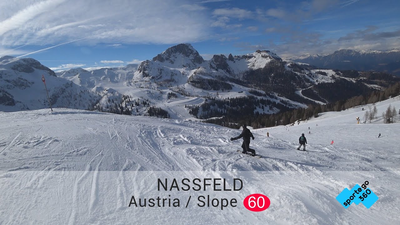 058 Nassfeld – Ski__Luuz | Slope 60 - Kammabfahrt | Short and black