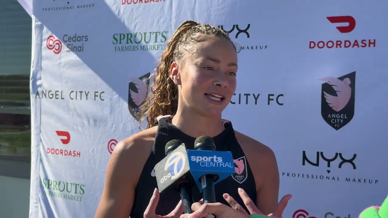 Angel City FC Defender Sarah Gorden Preseason 2026 interview 