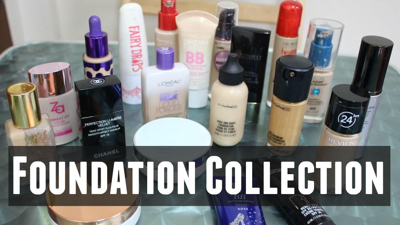 My FOUNDATION Collection : รีวิวรองพื้น 20 ตัวของสาวหน้ามัน