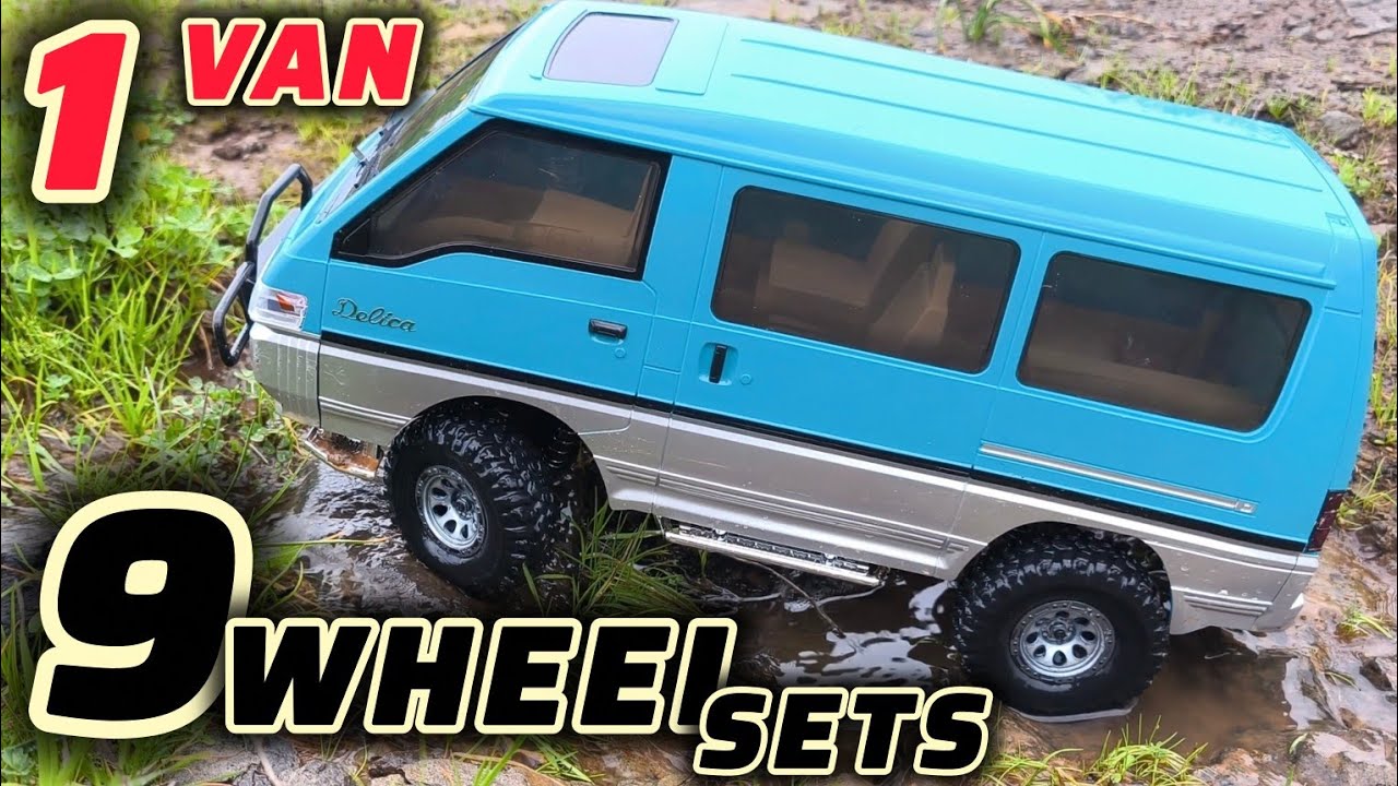 LDRC LD1296 Delica: Best Wheel & Tire Upgrades (62mm to 77mm Test)