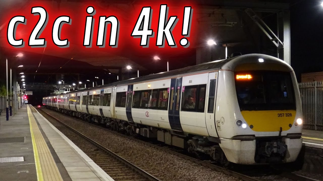Trains at Dagenham Dock - c2c trains