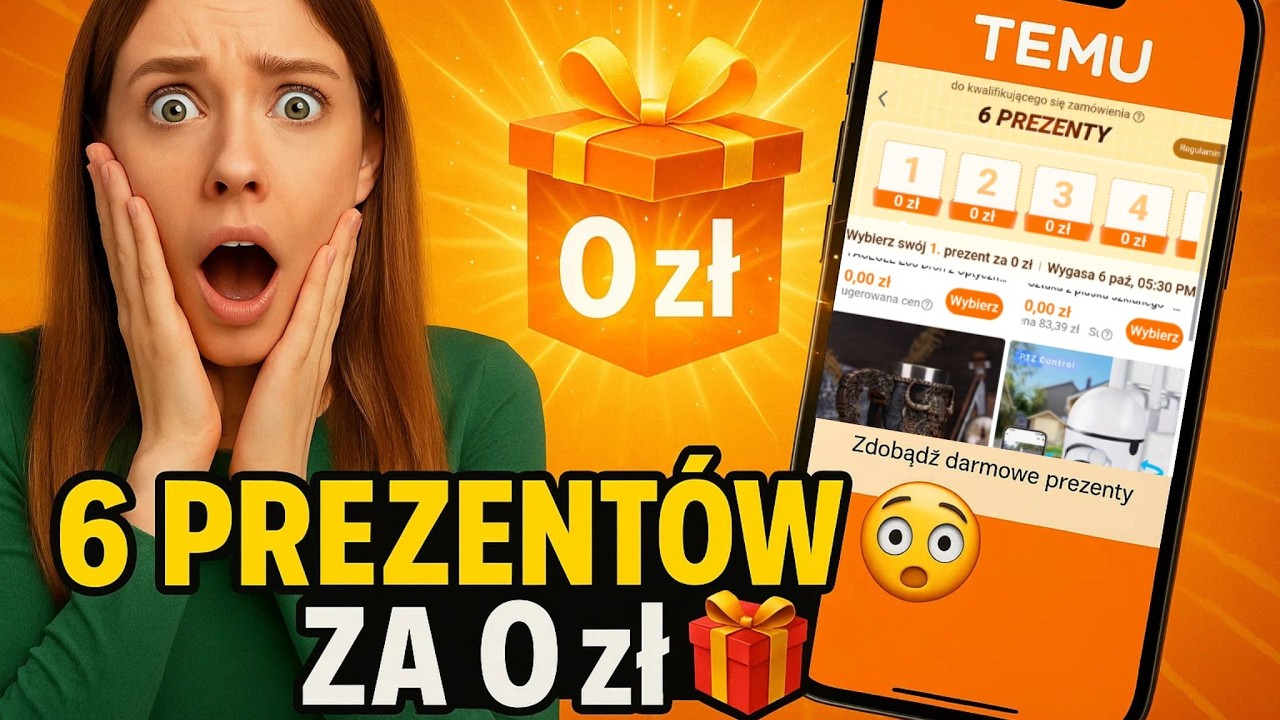 Prawda o Darmowych Prezentach z TEMU. Czy rzeczywiście można dostać coś za darmo?